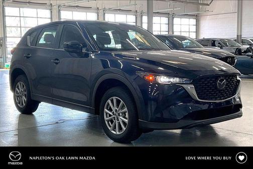 Deep Crystal Blue Mica 2025 Mazda CX-5 2.5 S