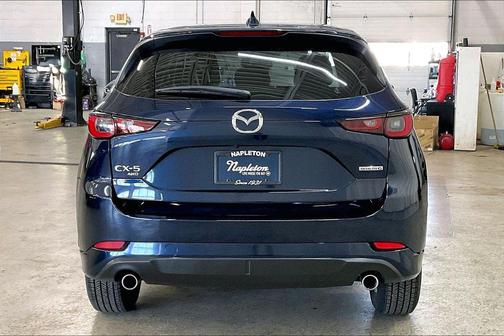 Deep Crystal Blue Mica 2025 Mazda CX-5 2.5 S Preferred Package
