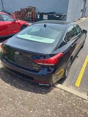 Caspian Black 2015 Hyundai Genesis 3.8