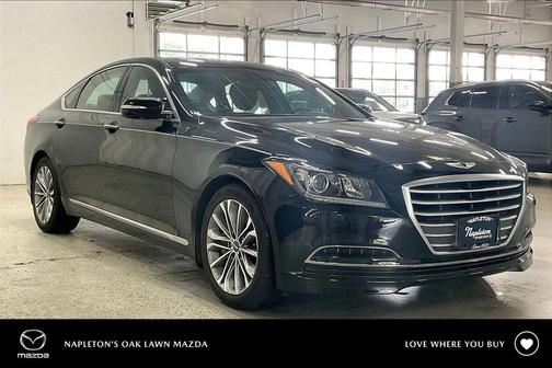 Caspian Black 2015 Hyundai Genesis 3.8