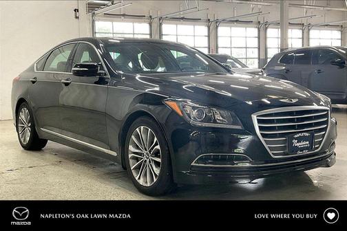 Caspian Black 2015 Hyundai Genesis 3.8