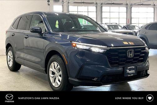Canyon River Blue Metallic 2025 Honda CR-V LX AWD