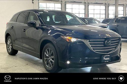 Deep Crystal Blue Mica 2023 Mazda CX-9 Touring