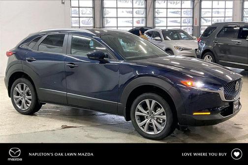 Deep Crystal Blue Mica 2026 Mazda CX-30 2.5 S Preferred Package