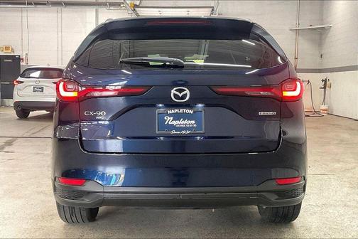 Deep Crystal Blue Mica 2025 Mazda CX-90 3.3 Turbo Preferred
