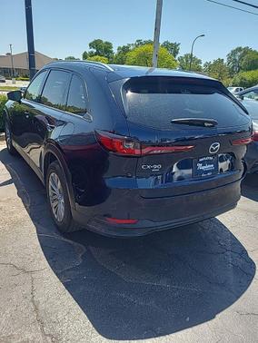 Deep Crystal Blue Mica 2025 Mazda CX-90 3.3 Turbo Preferred