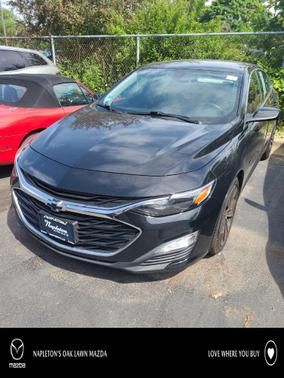 Mosaic Black Metallic 2021 Chevrolet Malibu FWD RS