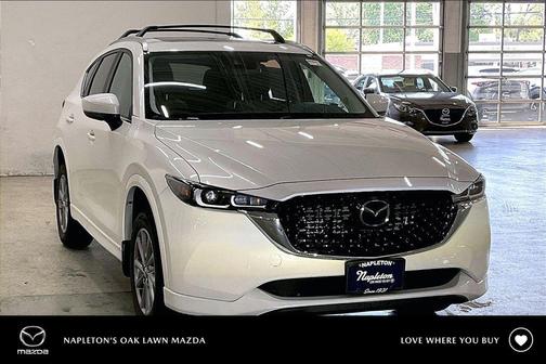 Rhodium White Metallic 2025 Mazda CX-5 2.5 S Preferred Package