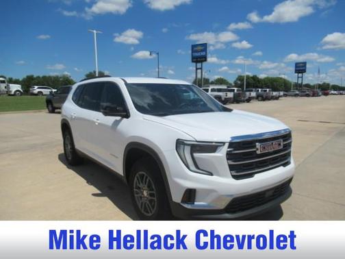 Summit White 2025 GMC Acadia FWD Elevation