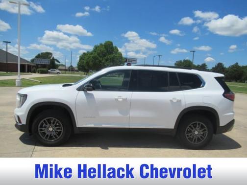 Summit White 2025 GMC Acadia FWD Elevation