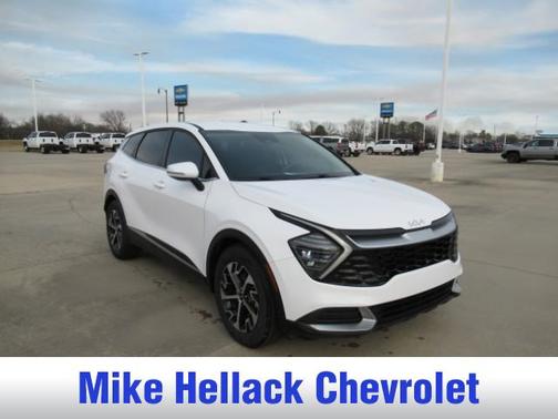 Glacial White Pearl 2024 Kia Sportage EX SUV