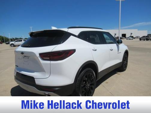 Summit White 2024 Chevrolet Blazer 3LT