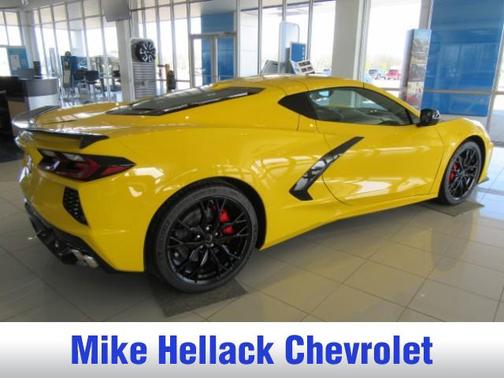 Competition Yellow Tintcoat Metallic 2026 Chevrolet Corvette Stingray w/1LT