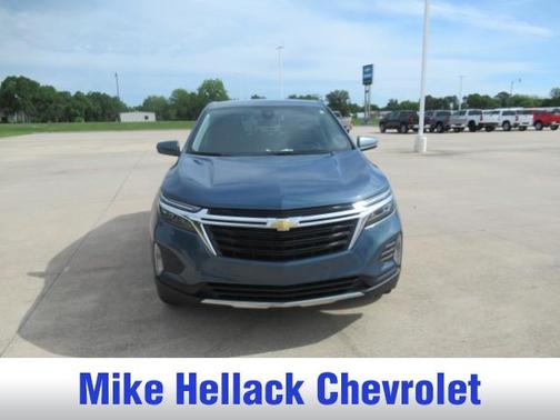 Lakeshore Blue Metallic 2024 Chevrolet Equinox 1LT