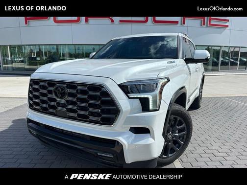 Wind Chill Pearl 2026 Toyota Sequoia Platinum