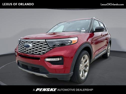 RAPID RED MET TINTED CC 2020 Ford Explorer Platinum