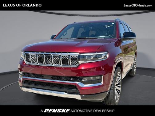 Velvet Red Pearlcoat 2023 Jeep Grand Wagoneer Series III 4x4