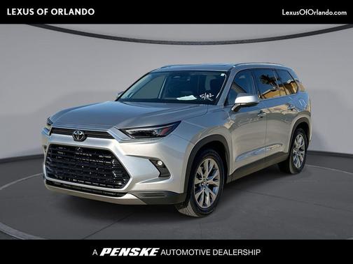Celestial Silver Metallic 2024 Toyota Grand Highlander Limited