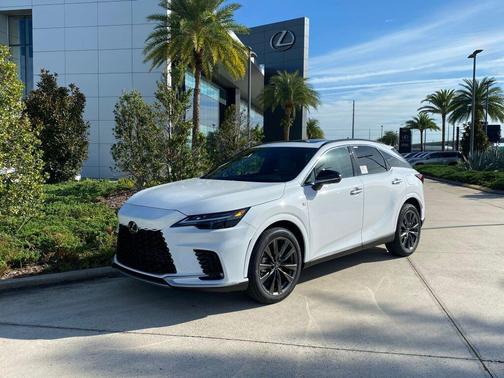 Ultra White 2026 Lexus RX 350 F SPORT Design
