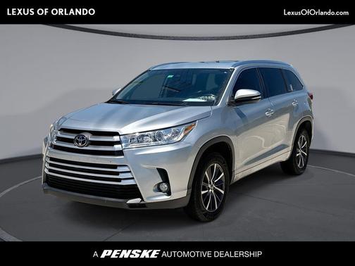 Celestial Silver Metallic 2018 Toyota Highlander XLE