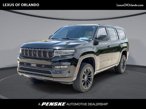 Diamond Black Crystal Pearlcoat 2023 Jeep Grand Wagoneer Obsidian 4x4