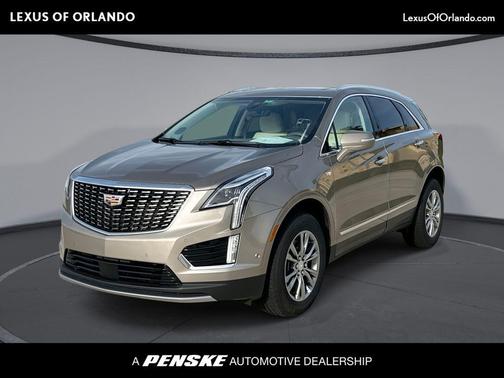 Latte Metallic 2022 Cadillac XT5 Premium Luxury