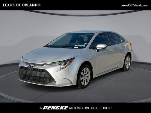 Classic Silver Metallic 2022 Toyota Corolla LE