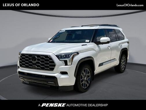 Wind Chill Pearl 2026 Toyota Sequoia Platinum