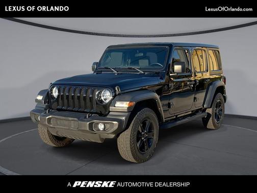 Black Clearcoat 2021 Jeep Wrangler Unlimited Sport Altitude