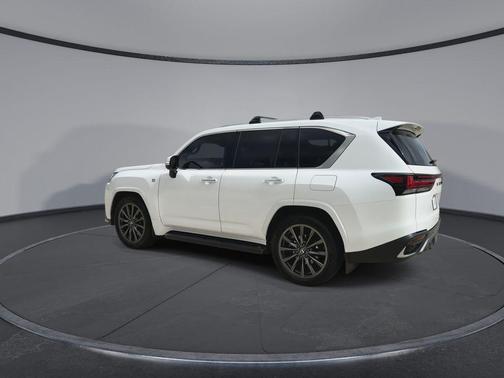 Ultra White 2025 Lexus LX 700h F SPORT