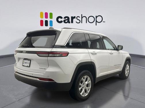 Bright White Clearcoat 2023 Jeep Grand Cherokee Limited