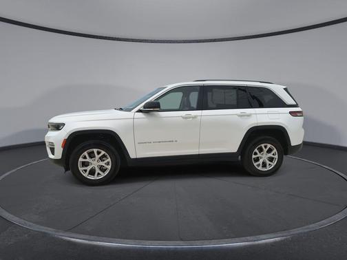 Bright White Clearcoat 2023 Jeep Grand Cherokee Limited