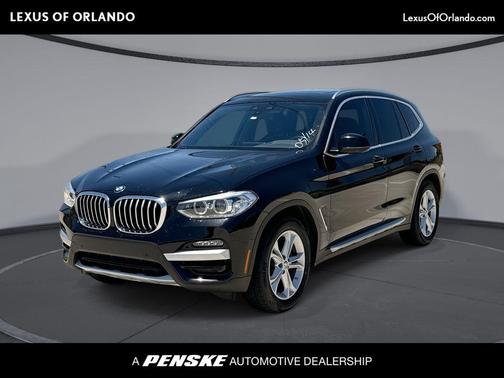 Jet Black 2020 BMW X3 sDrive30i