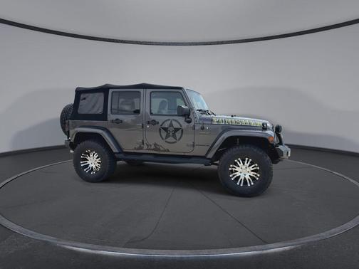 Granite Crystal Metallic Clearcoat 2016 Jeep Wrangler Unlimited Freedom