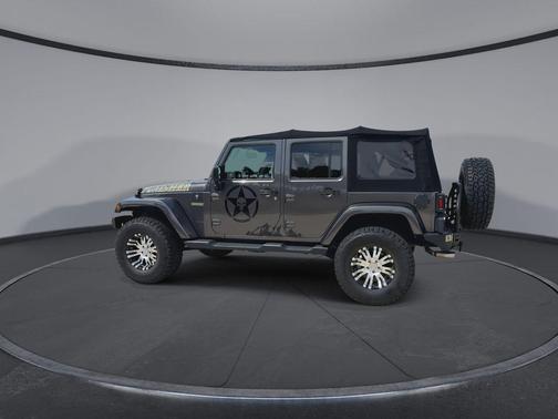 Granite Crystal Metallic Clearcoat 2016 Jeep Wrangler Unlimited Freedom