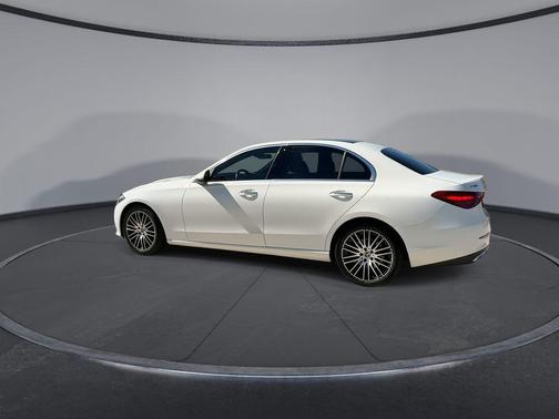 Polar White 2023 Mercedes-Benz C-Class Sedan