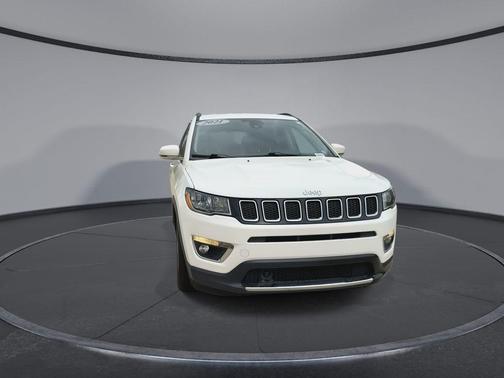White Clearcoat 2021 Jeep Compass Limited