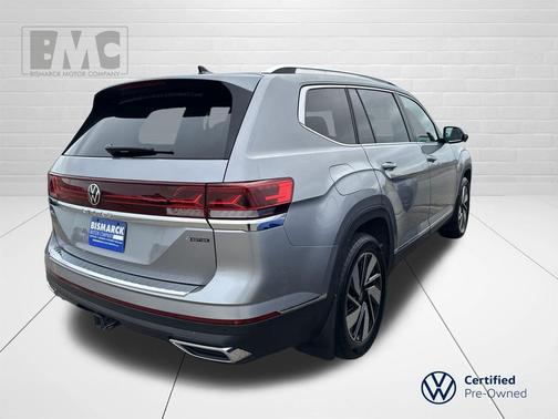 Silver Bird Metallic 2024 Volkswagen Atlas 2.0T SEL