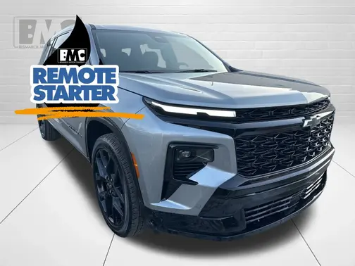 Gray 2024 Chevrolet Traverse RS