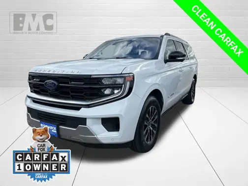 White 2025 Ford Expedition Max Platinum