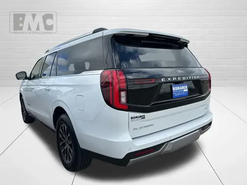 White 2025 Ford Expedition Max Platinum
