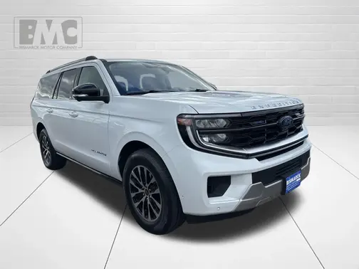 White 2025 Ford Expedition Max Platinum