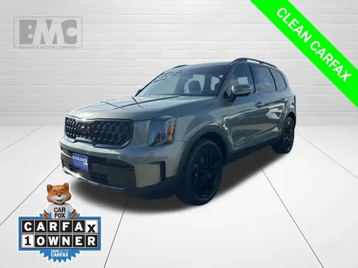Green 2025 Kia Telluride EX X-Line