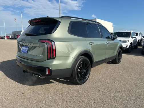 Green 2025 Kia Telluride EX X-Line