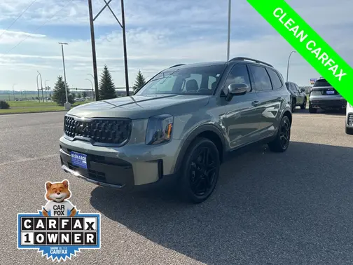 Green 2025 Kia Telluride EX X-Line