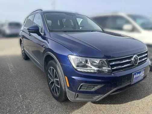 Blue 2021 Volkswagen Tiguan 2.0T SE