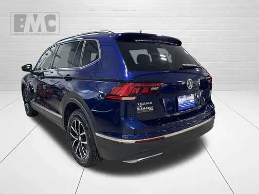 Blue 2021 Volkswagen Tiguan 2.0T SE