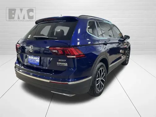Blue 2021 Volkswagen Tiguan 2.0T SE