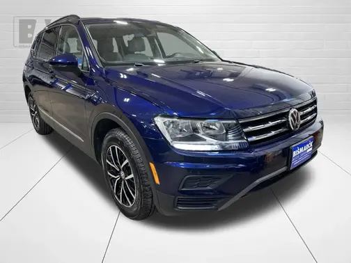 Blue 2021 Volkswagen Tiguan 2.0T SE