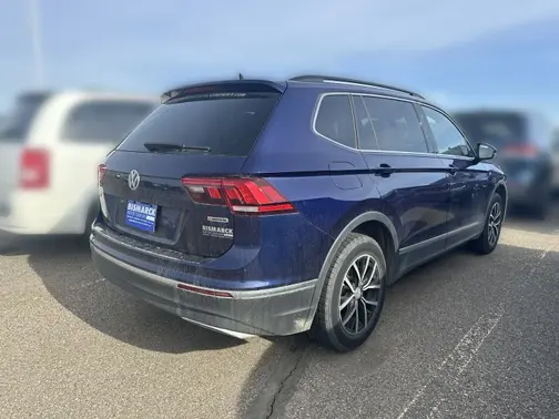 Blue 2021 Volkswagen Tiguan 2.0T SE